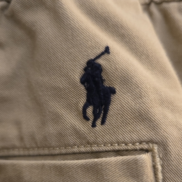 Polo Ralph Lauren Flat Front Jogget Shorts - Sandcastle Beige - XL - Picture 15 of 15